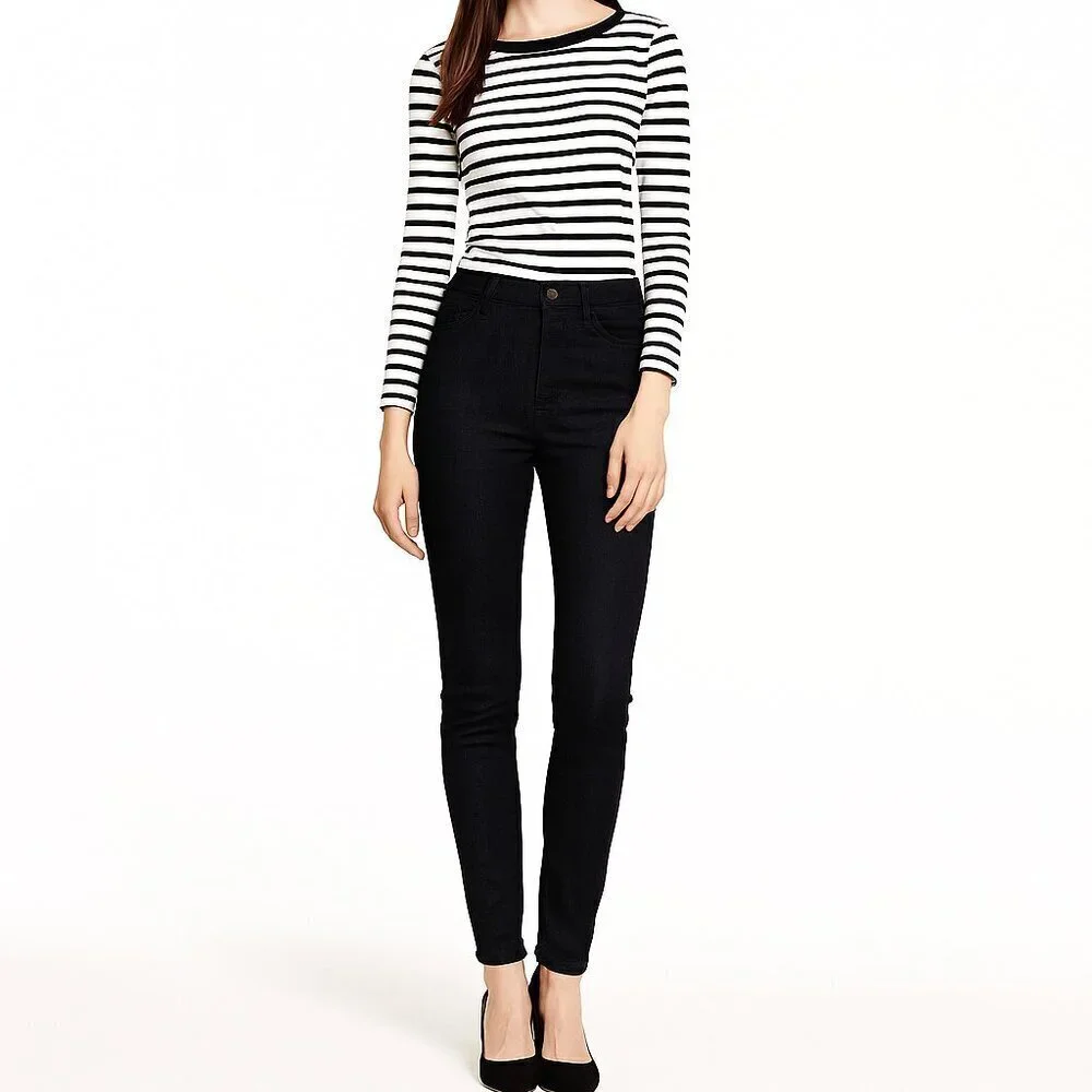 Kate Spade Saturday Dark Wash Jeans Sz 2/26 Women’s Designer Denim Straight Slim